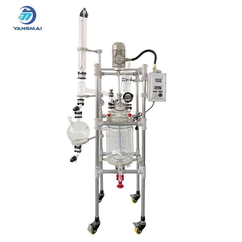 10L Jacketed Glass Reactor for Diazotization
