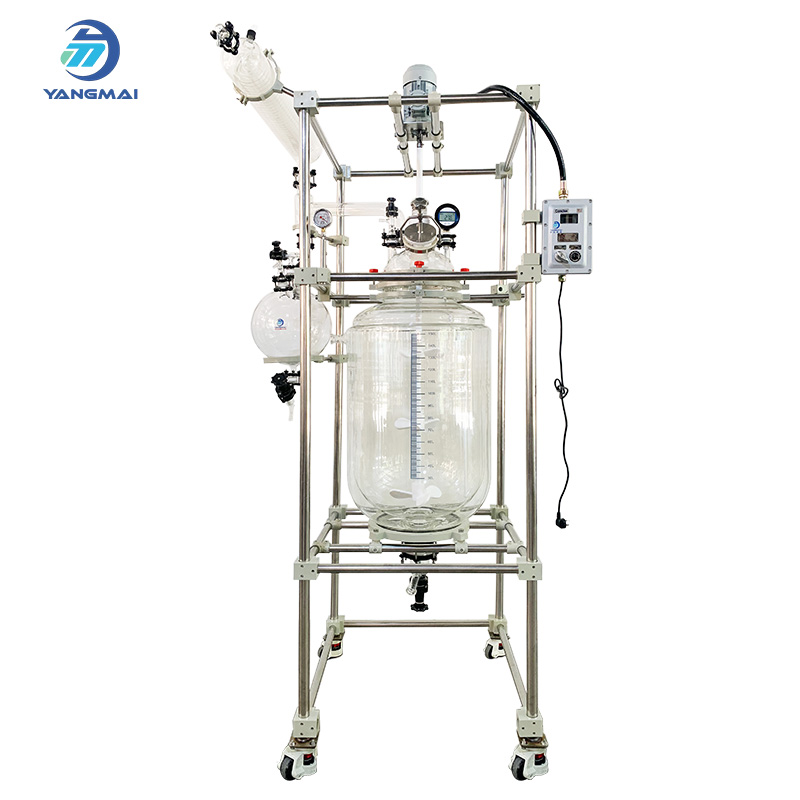 Large-Scale 150L Glass Reactor for Hexane Separation