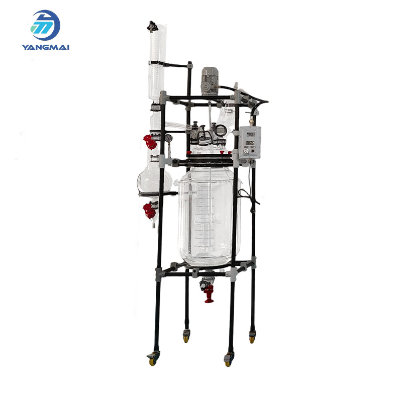 Jacketed Glass Stirred Reactor