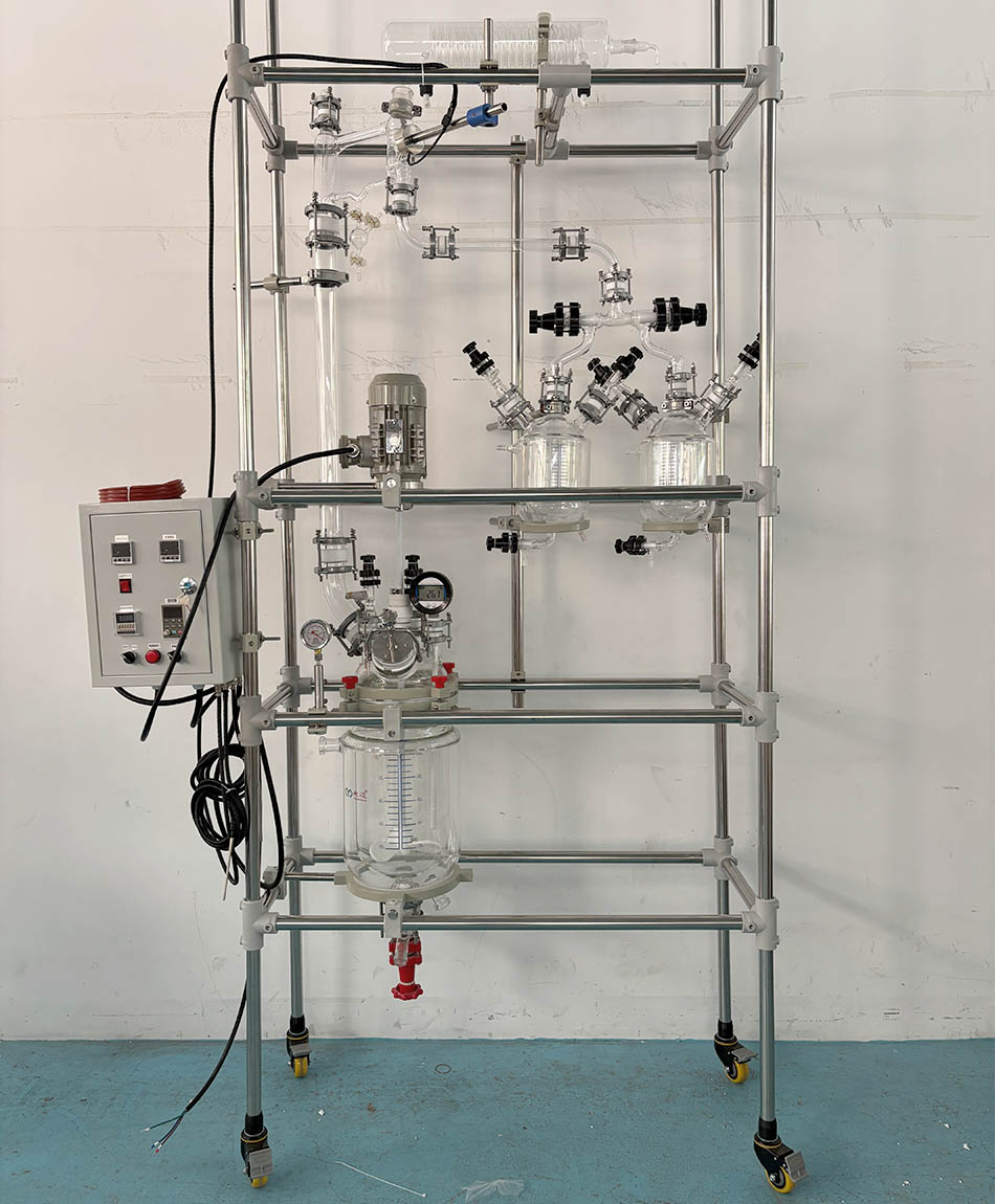 10L Glass Reactor for Pilot Experiment