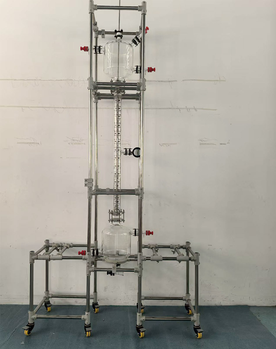 Glass Extraction Column for CBD Extraction 